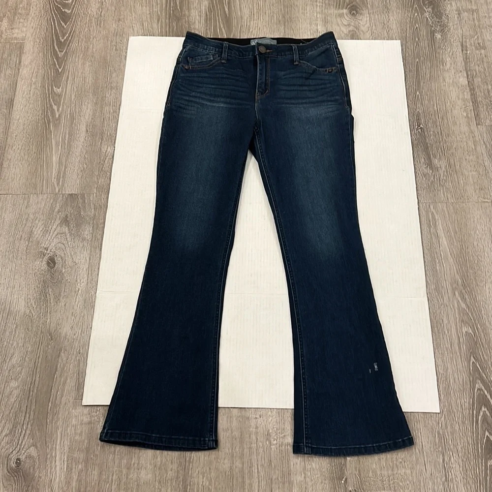 NWOT WIT & WISDOM Ab-Solution Itty Bitty Bootcut Jeans Size 10 - Picture 7 of 16